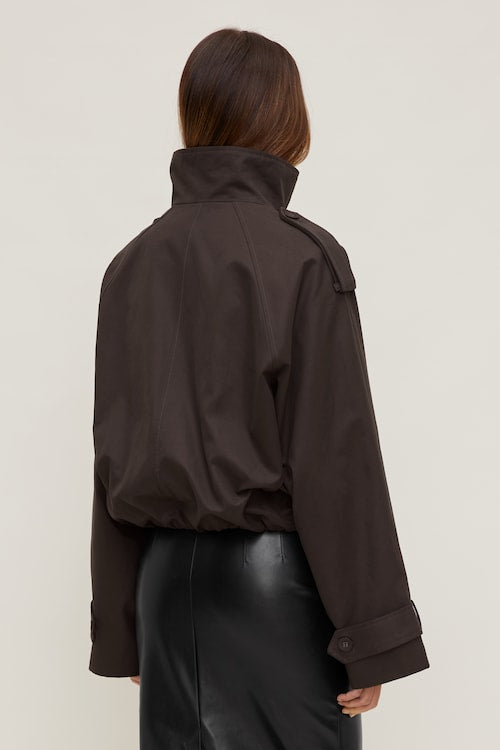 Siena Trench Bomber Jacket