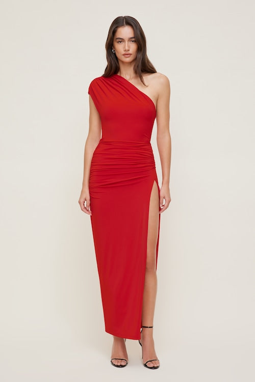 Sculpt Slit Maxi Dress