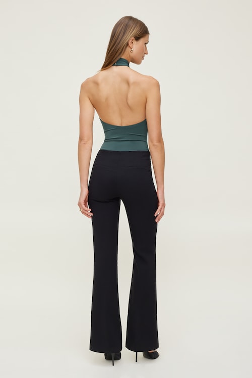 Sculpt Twist Halter Bodysuit