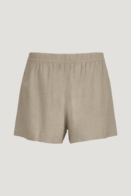 Linen High Rise Shorts