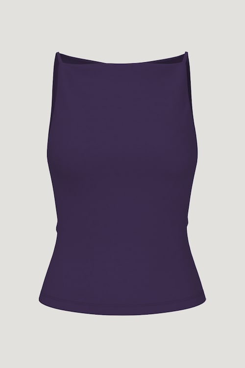Sculpt Strappy Boat Neck Tank Top