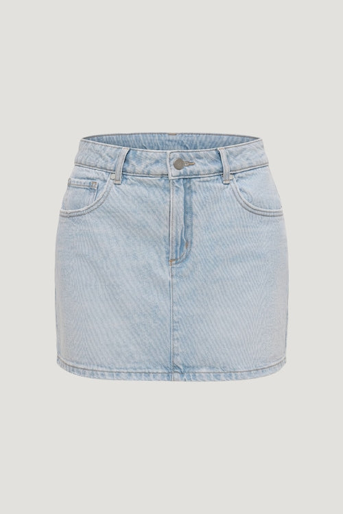 Gia Denim Mini Skort