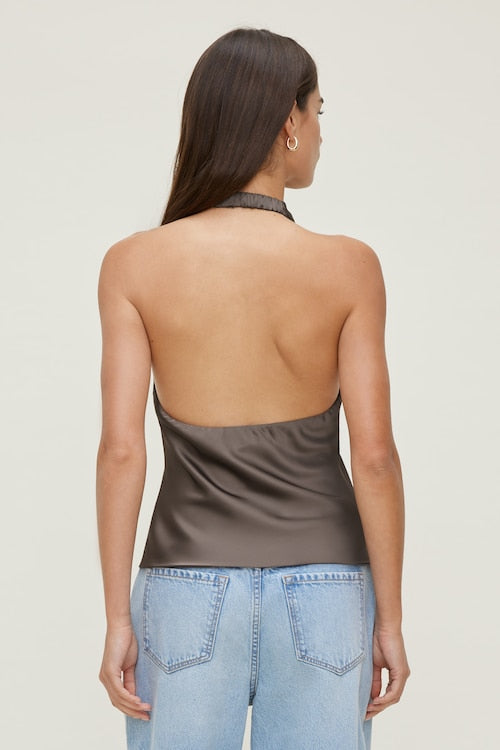 Camila Satin Blouse