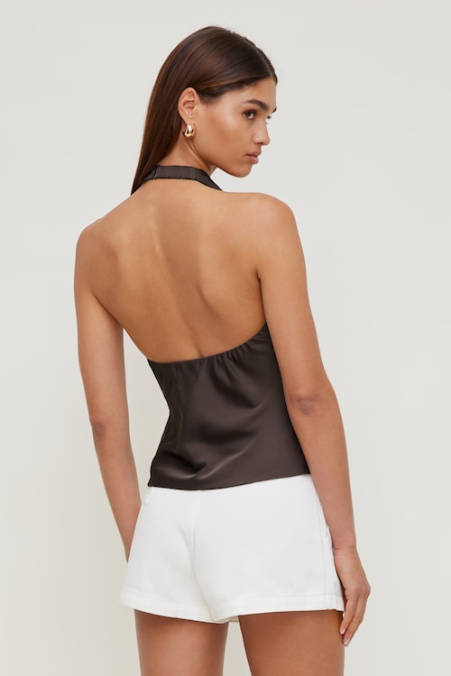Camila Satin Blouse