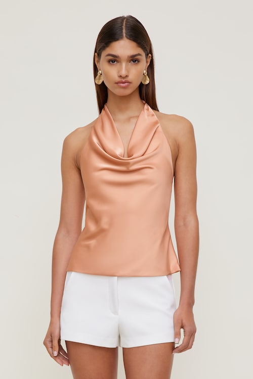 Camila Satin Blouse