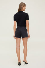 James Relaxed Mid Rise Jean Shorts