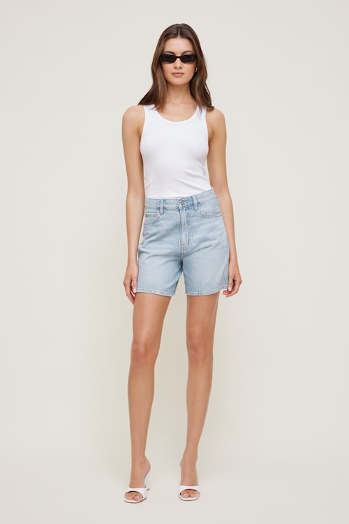 Harper High Rise Jean Shorts