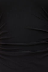 Sheer Mesh Halter Maxi Dress