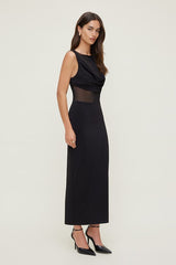 Sculpt Sheer Maxi Dress