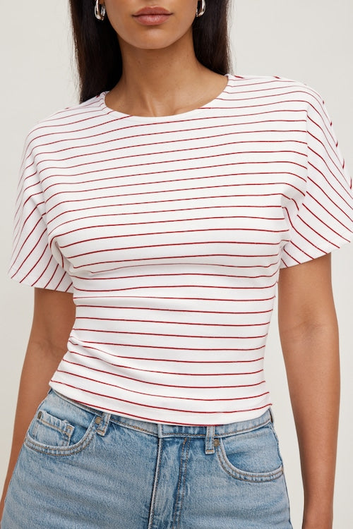 Andrea Cotton Spandex T Shirt