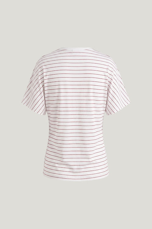 Andrea Striped Cotton T Shirt