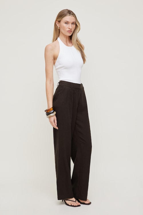 Alex Linen Wide Leg Pants