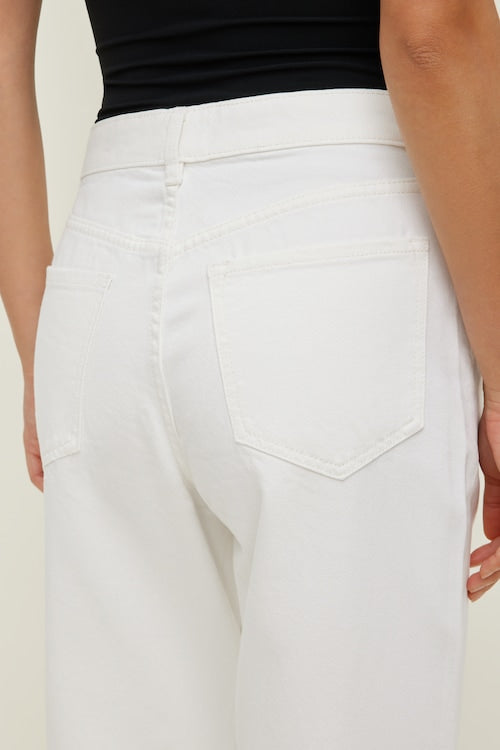 Mika Mid Rise Relaxed Straight Leg Jeans
