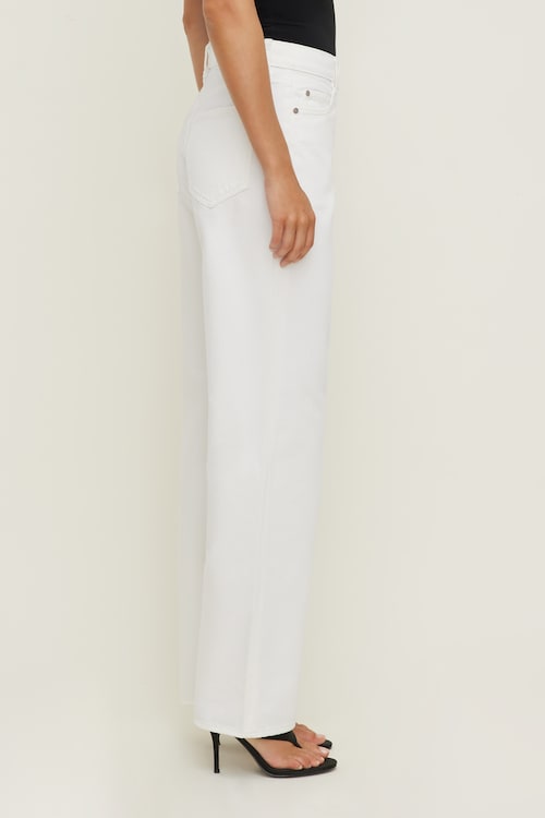 Mika Mid Rise Relaxed Straight Leg Jeans