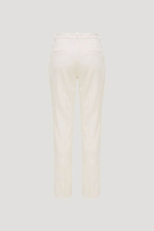 High Rise Slim Straight Leg Pants