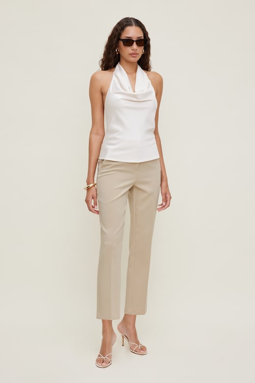 High Rise Slim Fit Pants