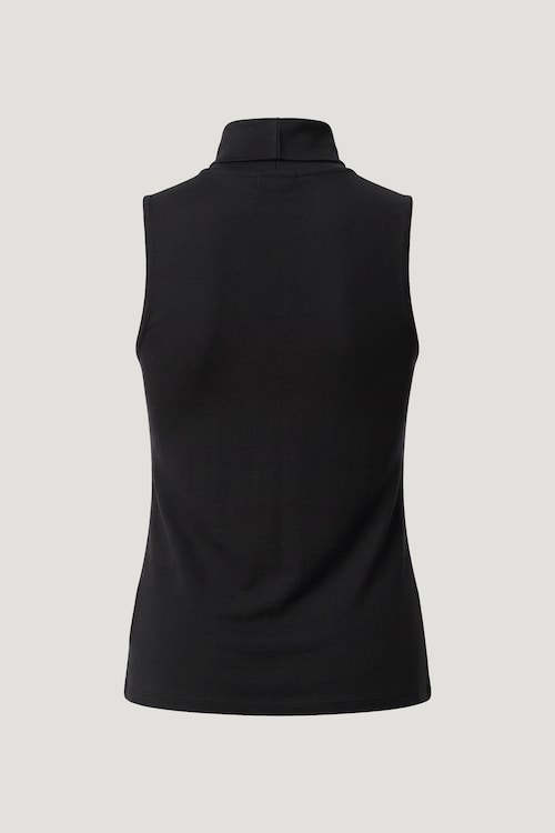 Sleeveless Turtleneck Top