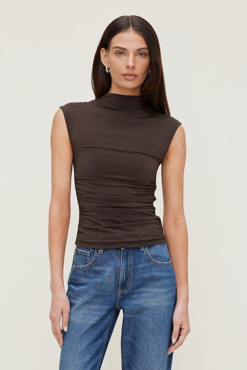 Bria Mesh Top