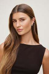 3-Pack Gem Earrings