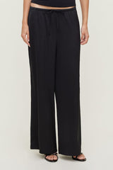 Leo Satin Wide Leg Pants