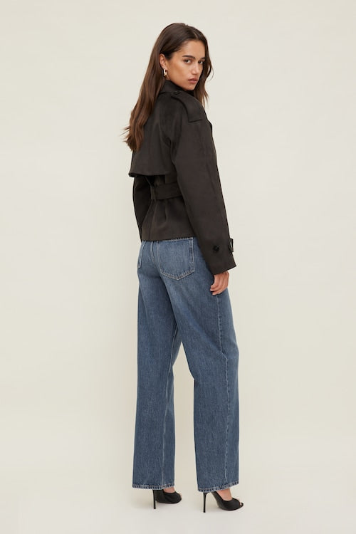 Mika Mid Rise Relaxed Straight Leg Jeans