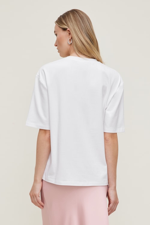 Oversized Cotton Modal T Shirt