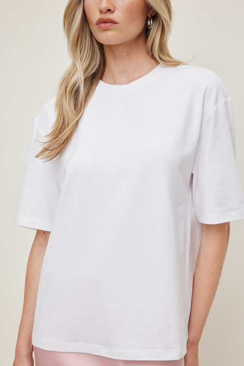 Oversized Cotton Modal T Shirt
