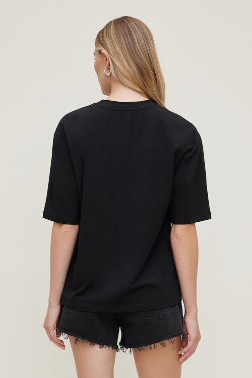Oversized Cotton Modal T Shirt