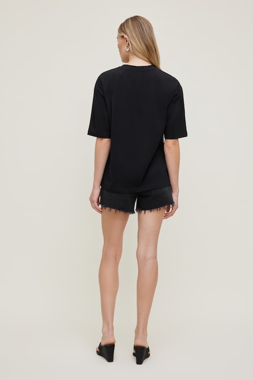 Oversized Cotton Modal T Shirt