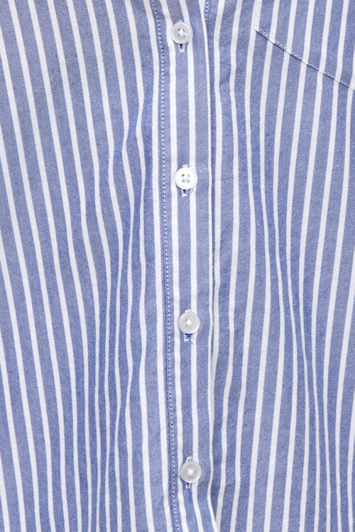Striped Poplin Shirt