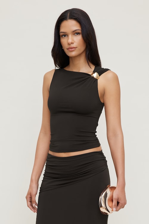 Sculpt Metal Detail Top