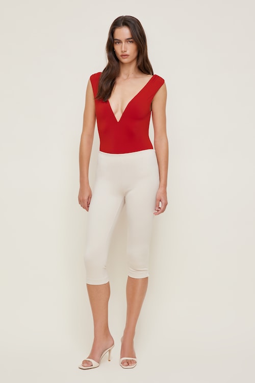 Sculpt Plunge Sweetheart Bodysuit