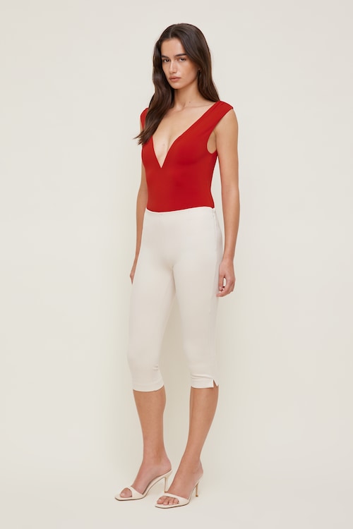Sculpt Plunge Sweetheart Bodysuit