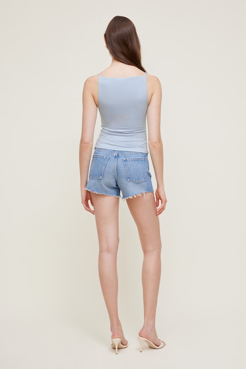 James Relaxed Mid Rise Jean Shorts