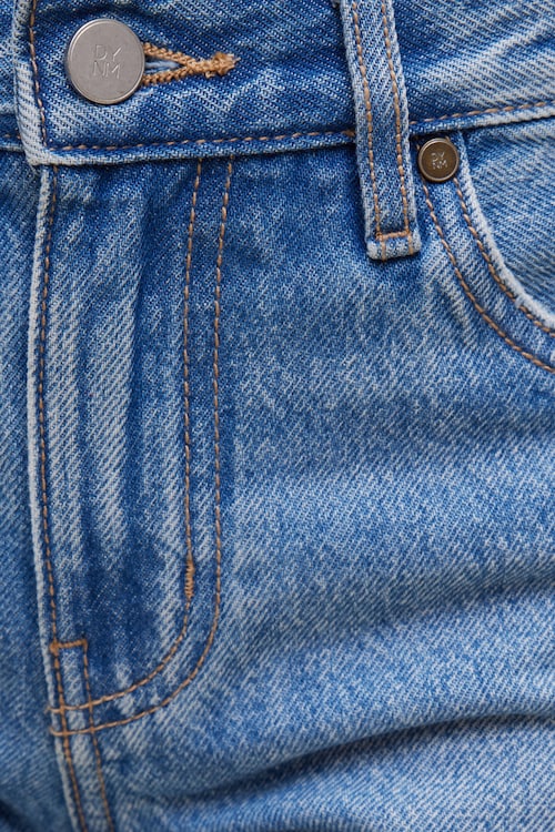 James Relaxed Mid Rise Jean Shorts