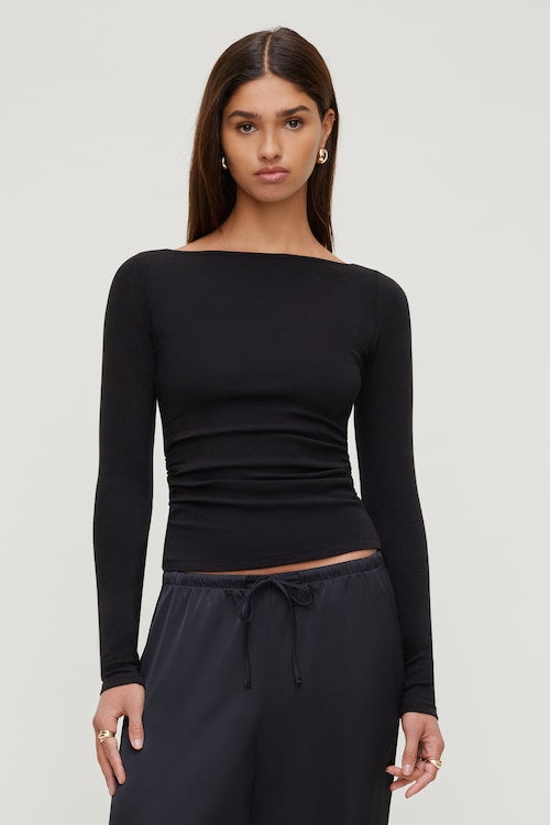Stella Mesh Long Sleeve Top