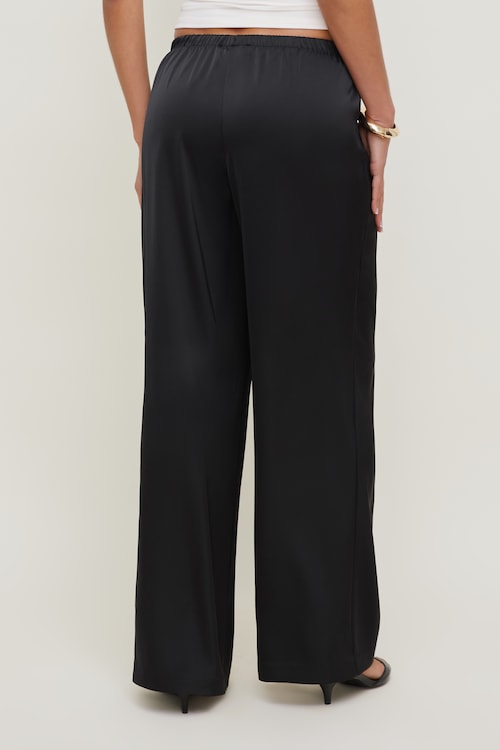 Leo Satin Wide Leg Pants