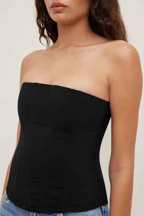 Mesh Corset Top