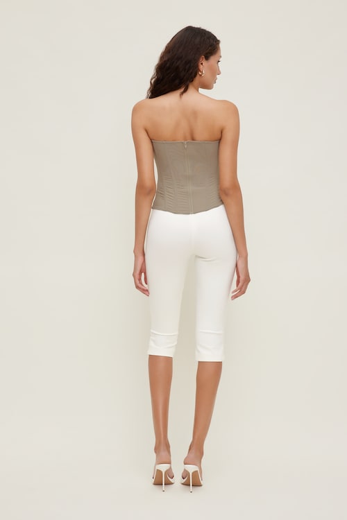 Mesh Corset Top