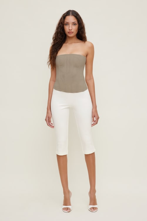 Mesh Corset Top