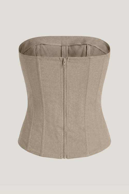 Mesh Corset Top