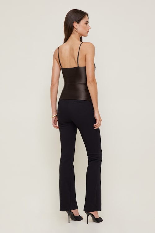 Monet Stretch Satin Top