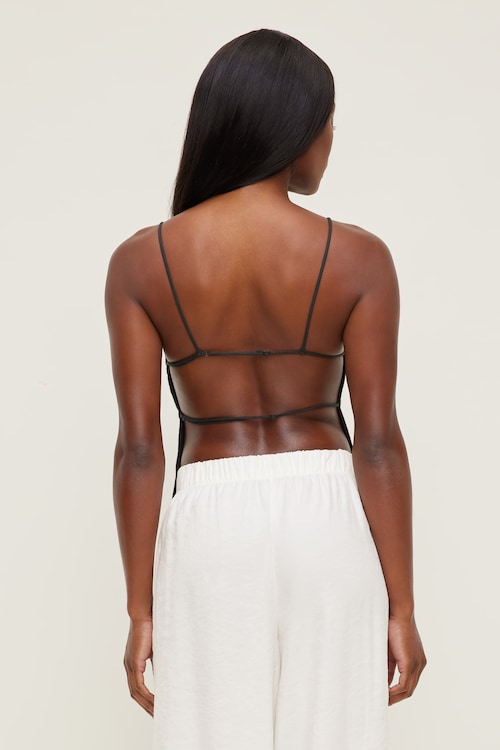 Linen Apron Top