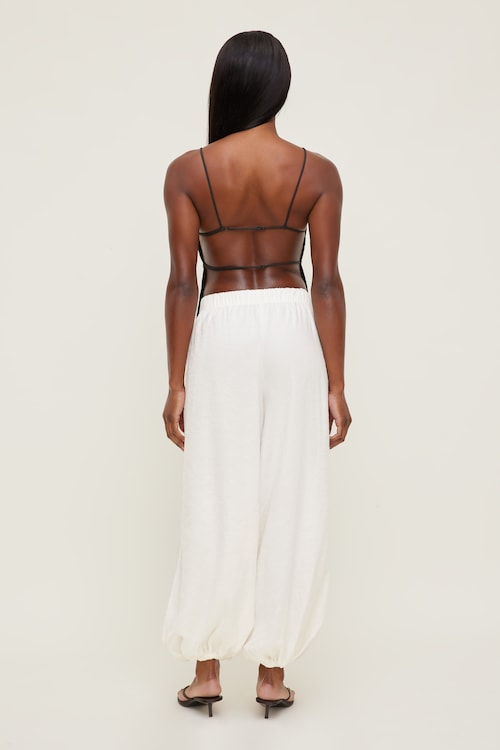 Linen Apron Top