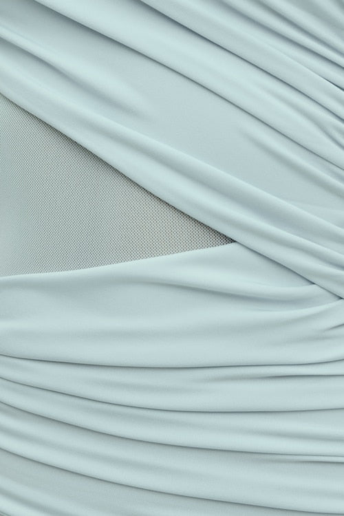 Sculpt Draped Mini Dress