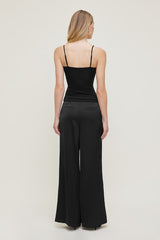 Satin Wide Leg Pants