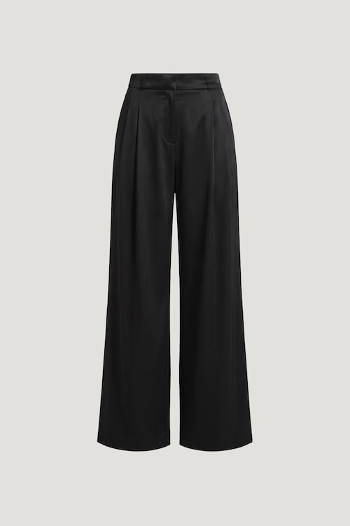 Satin Wide Leg Pants