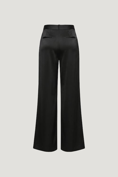 Satin Wide Leg Pants