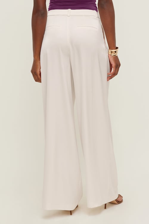 Satin Wide Leg Pants