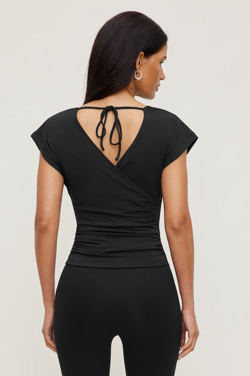 Flutter Sleeve Top